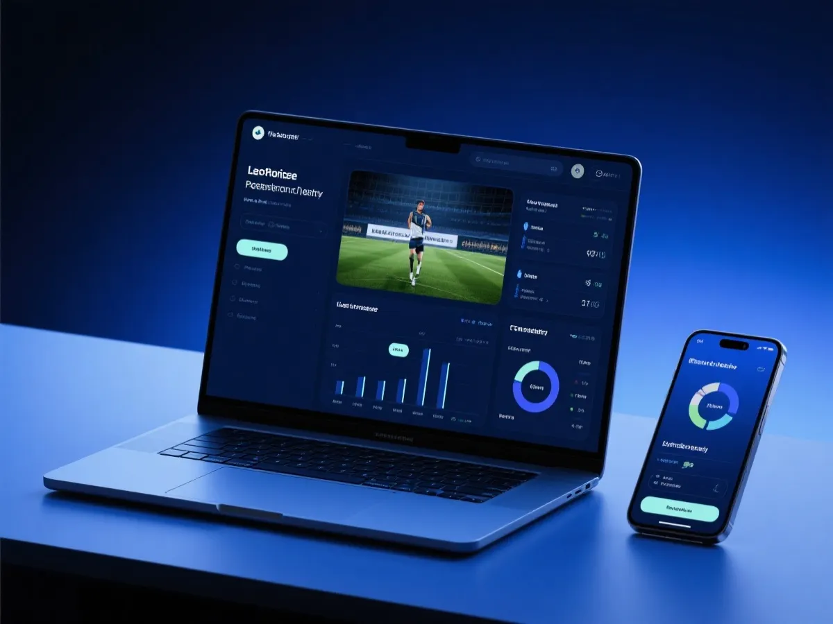 官方網頁版與手機版訪問示意